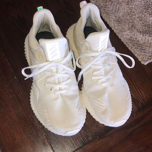 White Adidas Bounce Shoes | Poshmark